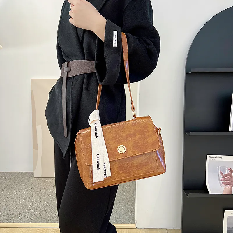 Yalu PU Small Square Bag Crossbody Bag Shoulder Bag Regular Women's Multicolor-31