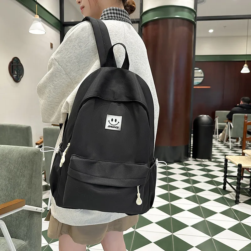 Yalu Nylon Backpack Unisex Multicolor-4