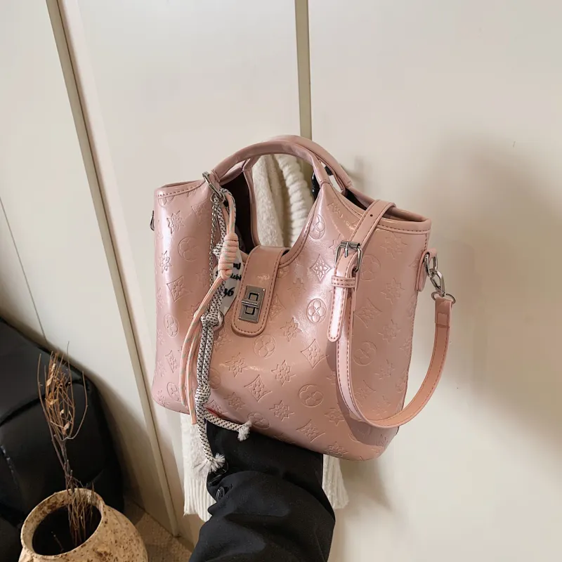 Yalu PU Bucket Bag Handbag Women's Multicolor-20