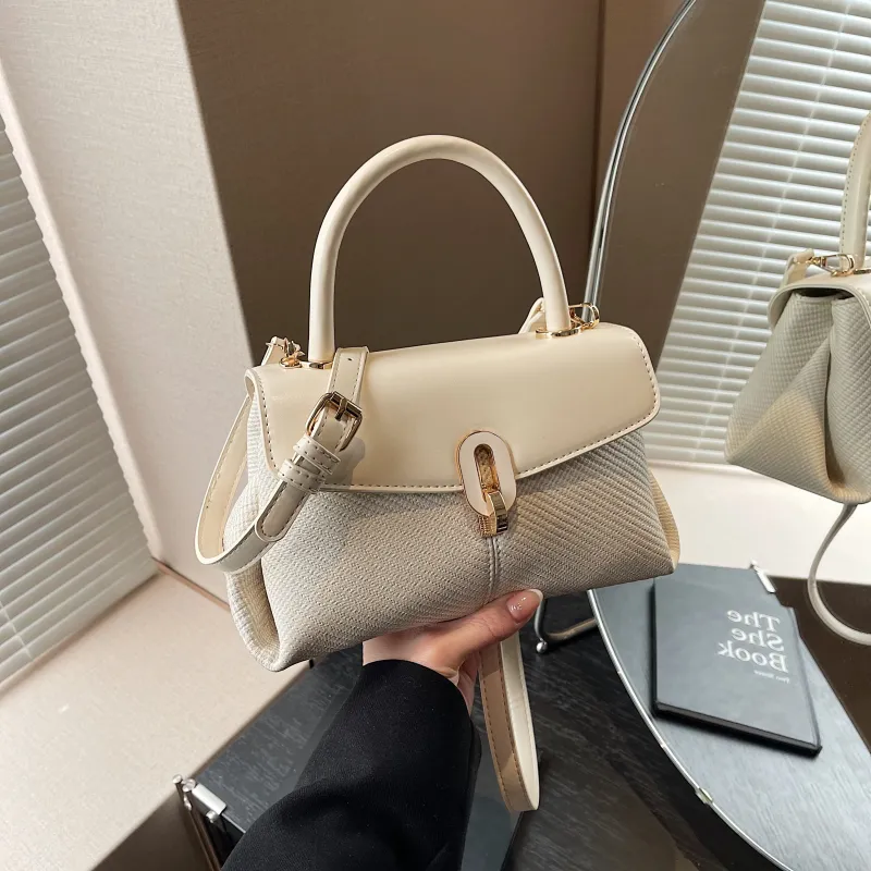 Yalu PU Handbag, Shoulder Bag, Crossbody Bag Regular Women's Black/Blue/Khaki/White-27