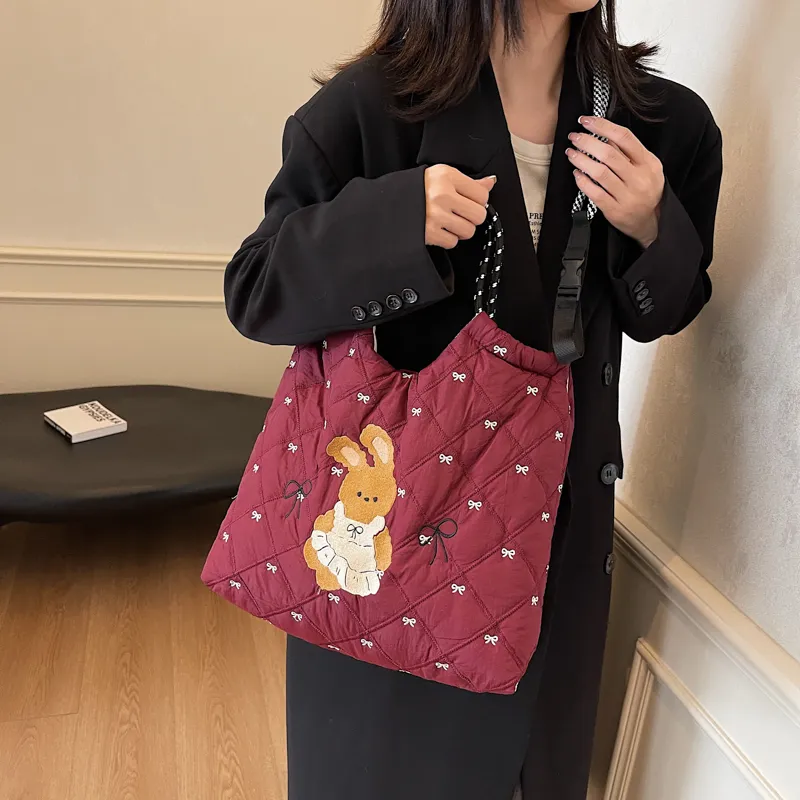 Yalu Cotton Fabric Crossbody Bag, Shoulder Bag Women's Multicolor-17