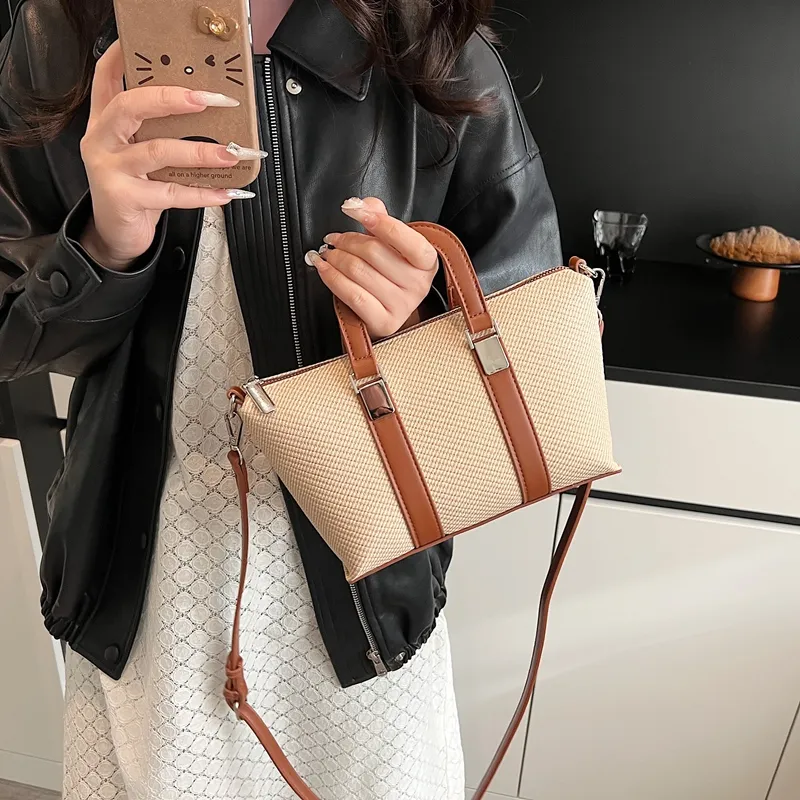 Yalu PU Handbag, Shoulder Bag, Crossbody Bag Regular Women's Black/White/Khaki/Blue-10