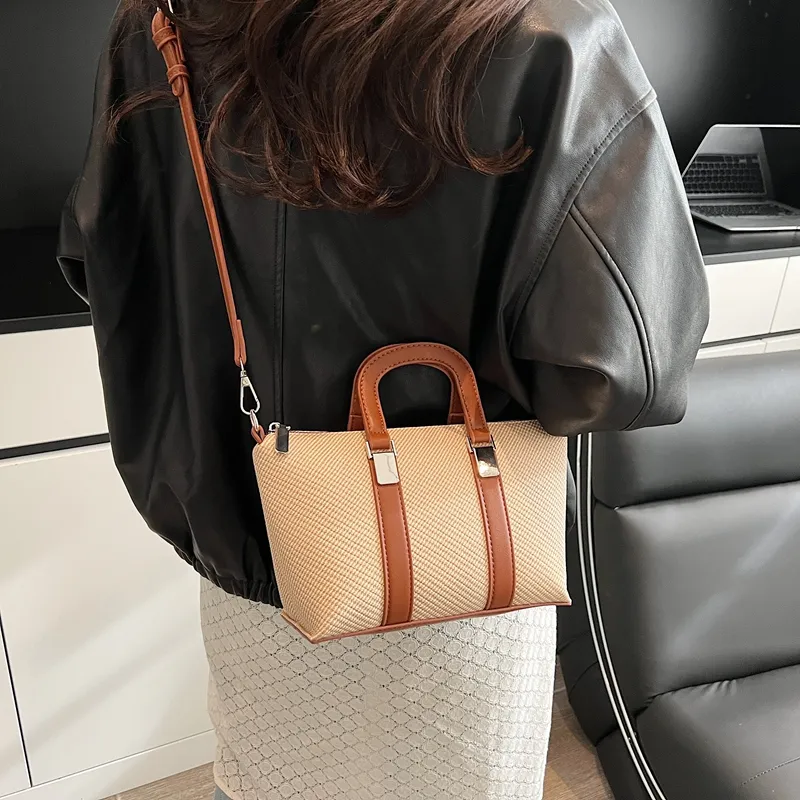 Yalu PU Handbag, Shoulder Bag, Crossbody Bag Regular Women's Black/White/Khaki/Blue-12