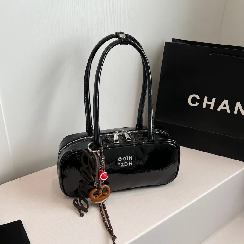 Yalu PU Handbag Shoulder Bag Regular Women's Black/Coffee/Brown-2