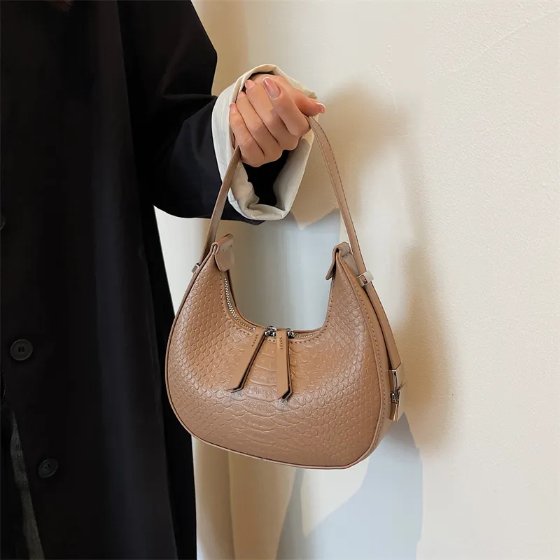 Yalu PU Handbag Regular Women's Ecru/Black/Yellow/Khaki/Brown-16