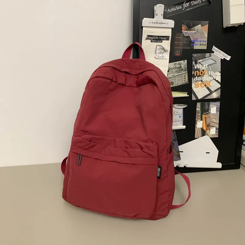 Yalu Nylon Backpack Unisex Multicolor-28