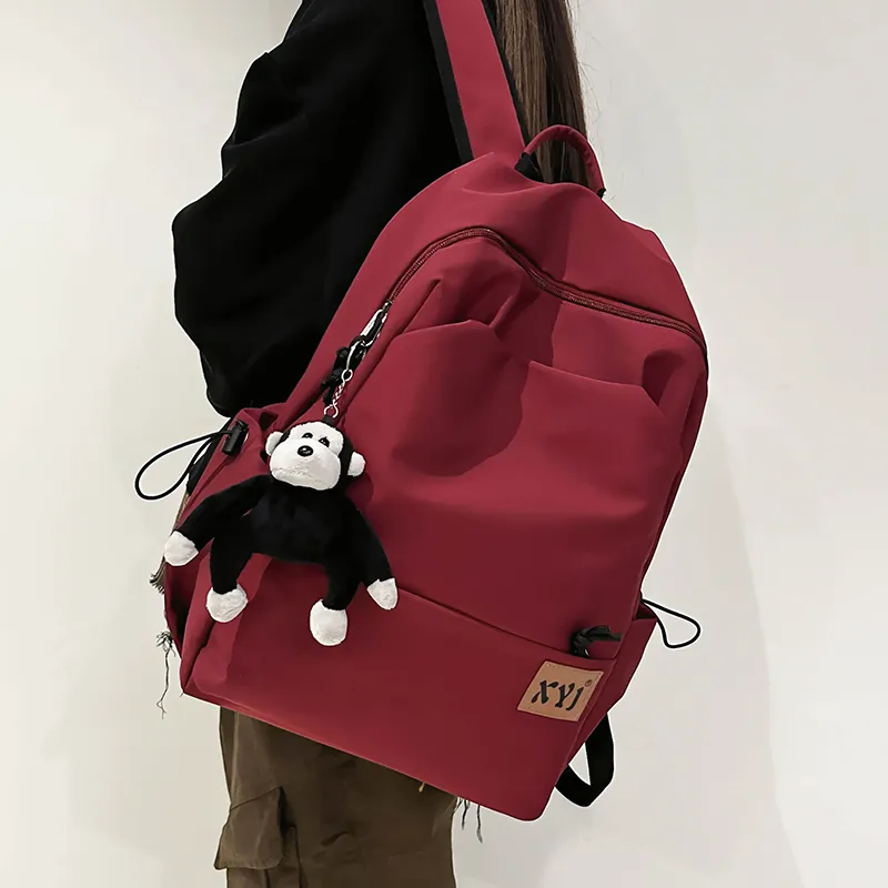 Yalu Nylon Backpack Unisex Multicolor-21