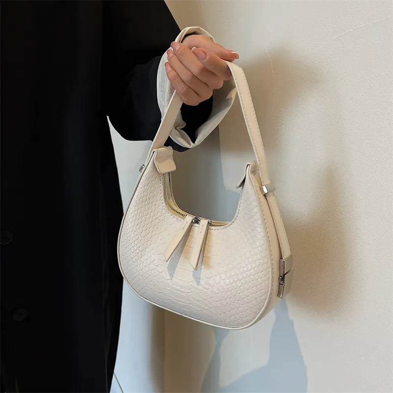 Yalu PU Handbag Regular Women's Ecru/Black/Yellow/Khaki/Brown-1