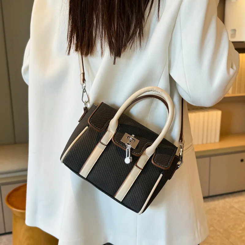 Yalu PU Kelly Bag, Handbag, Crossbody Bag Regular Women's Multicolor-25