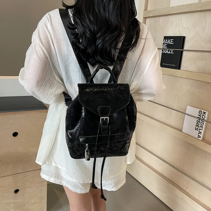 Yalu PU Backpack Regular Women's Multicolor-15