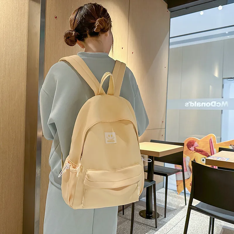 Yalu Nylon Backpack Unisex Multicolor-28