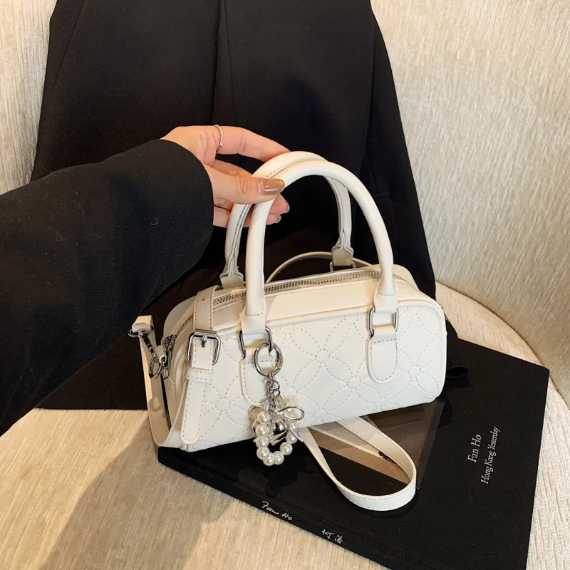 Yalu PU Shoulder Bag Crossbody Bag Handbags Women's Brown/White/Pink/Black-7