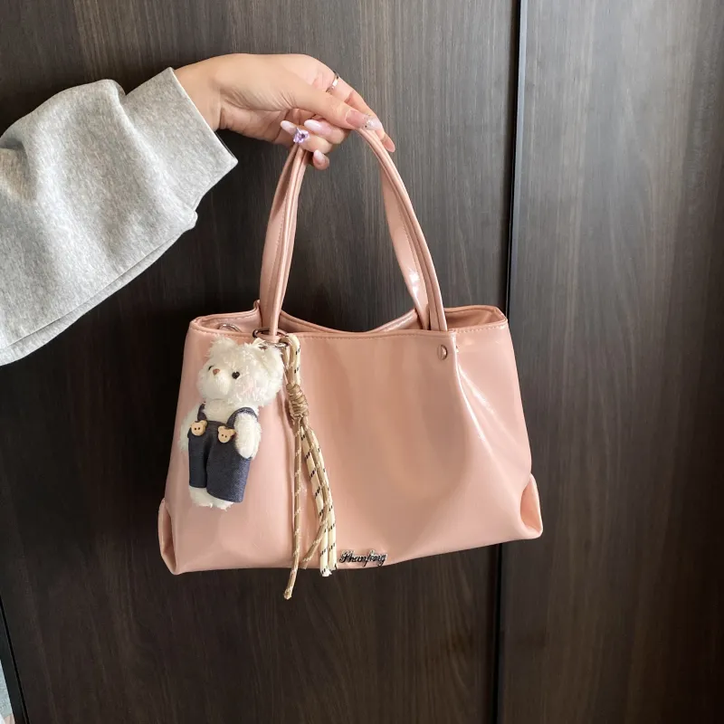Yalu PU Shoulder Bag, Crossbody Bag, Handbag Regular Women's White/Silver/Black/Pink-18