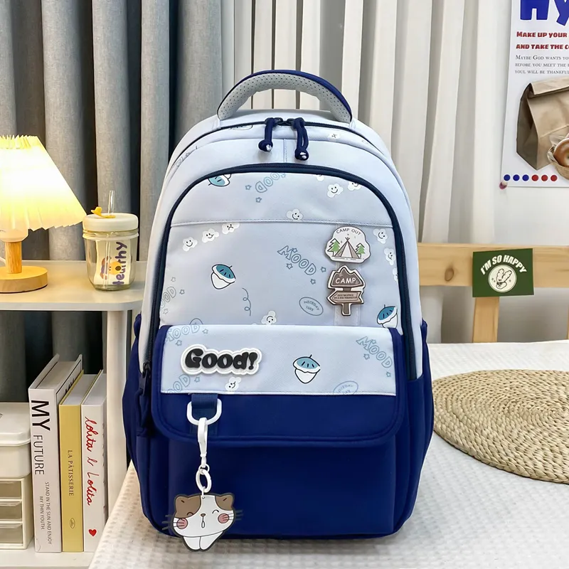 Yalu Nylon Backpack Regular Unisex Multicolor-12