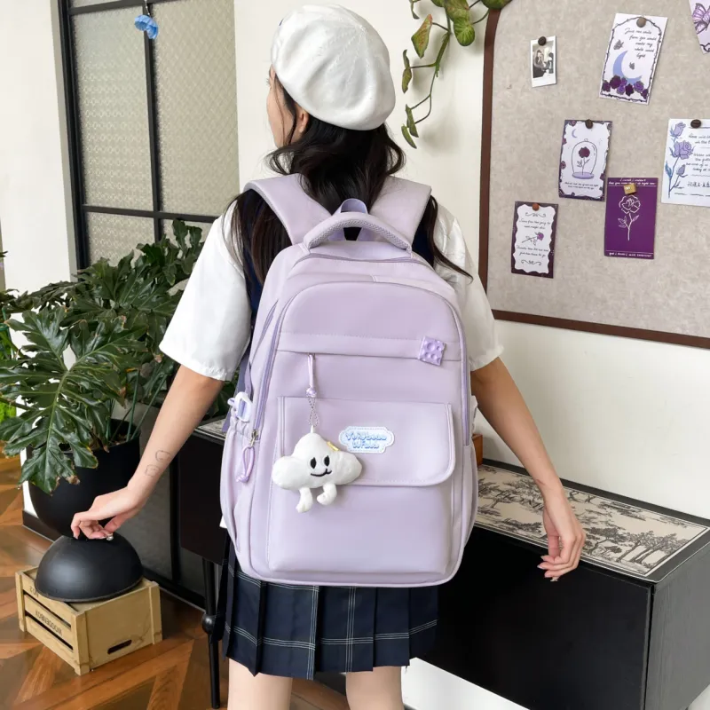 Yalu Twill Backpack Women's Multicolor-12