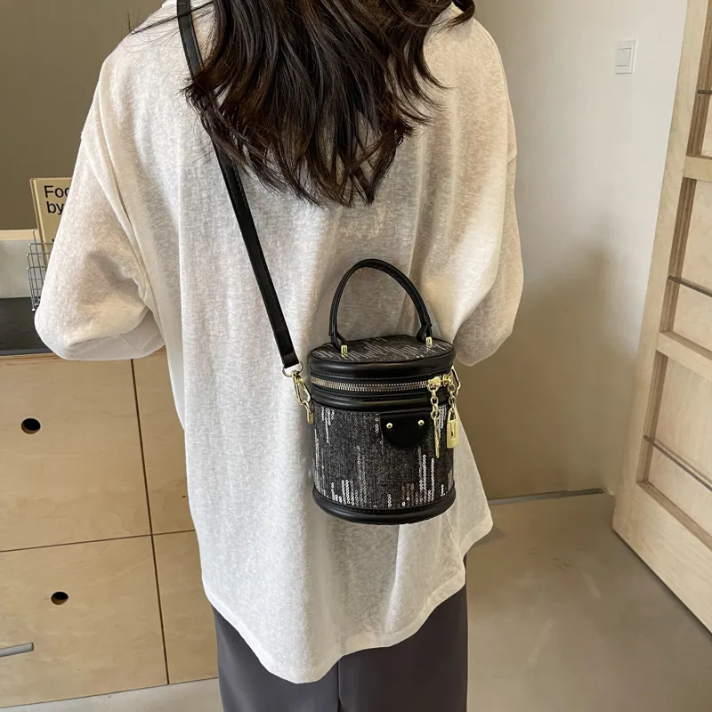 Yalu PU Shoulder Bag, Handbag Regular Women's White/Black/Blue-10