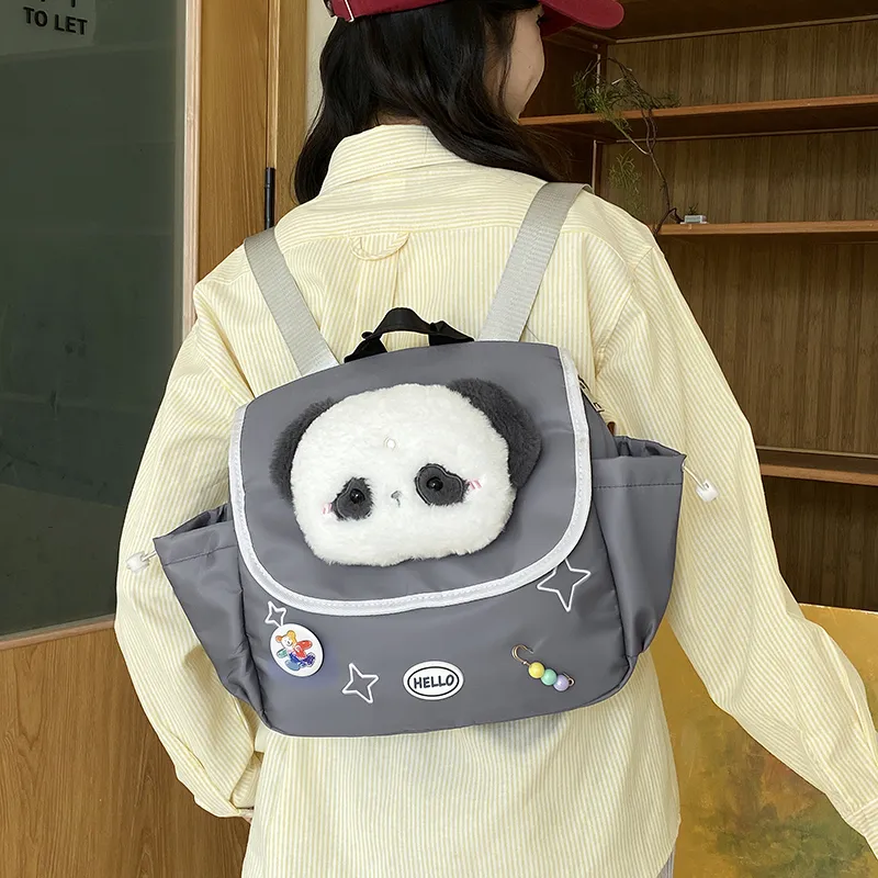 Yalu Nylon Backpack Women's Multicolor-6