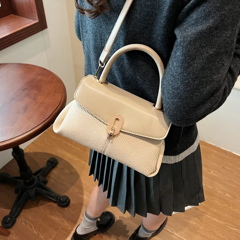 Yalu PU Handbag, Shoulder Bag, Crossbody Bag Regular Women's Black/Blue/Khaki/White-17