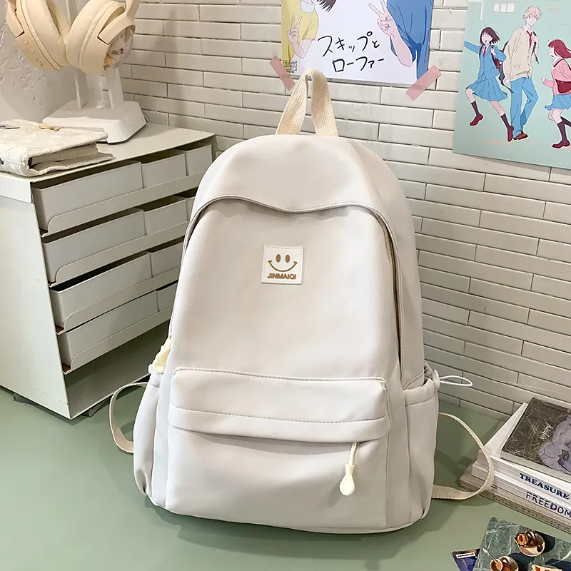 Yalu Nylon Backpack Unisex Multicolor-18