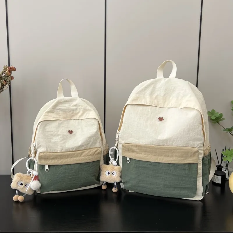 Yalu Oxford Backpack Regular Unisex Purple/Khaki/Blue-8