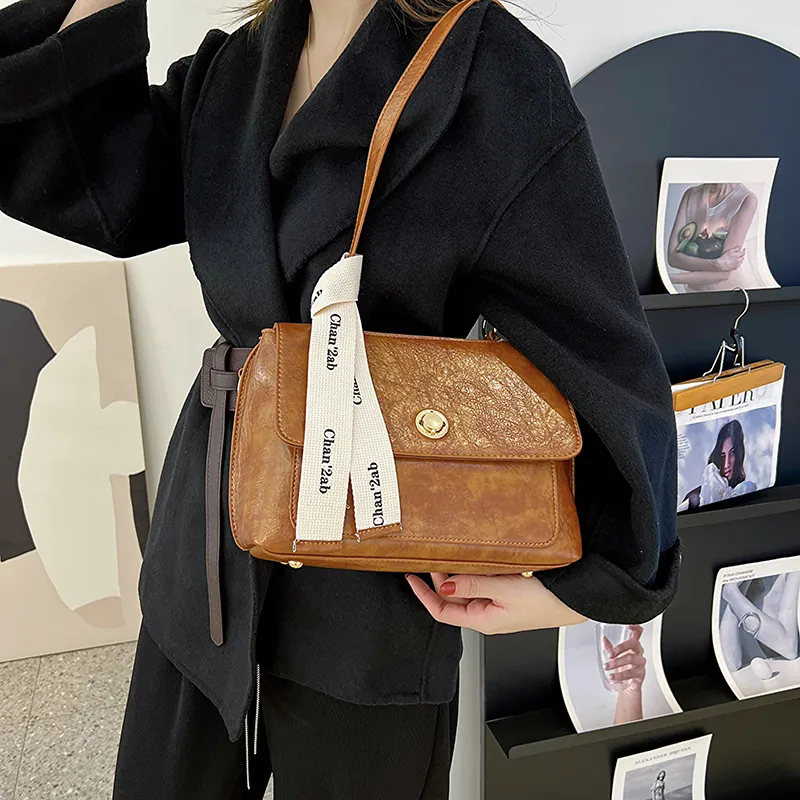 Yalu PU Small Square Bag Crossbody Bag Shoulder Bag Regular Women's Multicolor-30