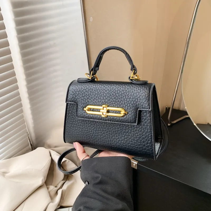 Yalu PU Kelly Bag Handbag Women's Multicolor-6