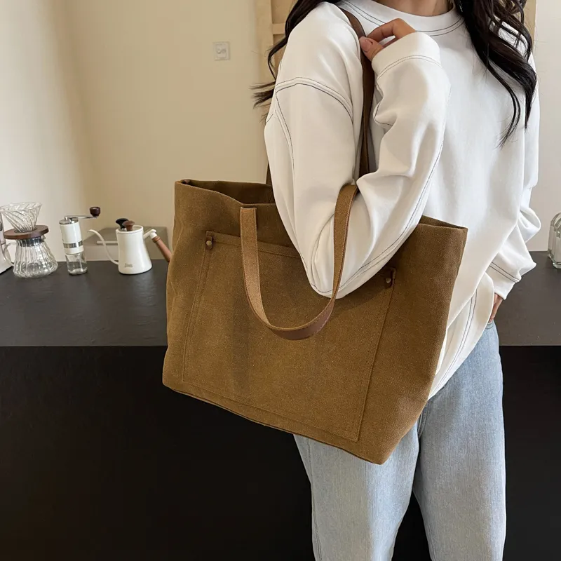 Yalu Canvas Bag, Tote Bag, Shoulder Bag Regular Women's Multicolor-30