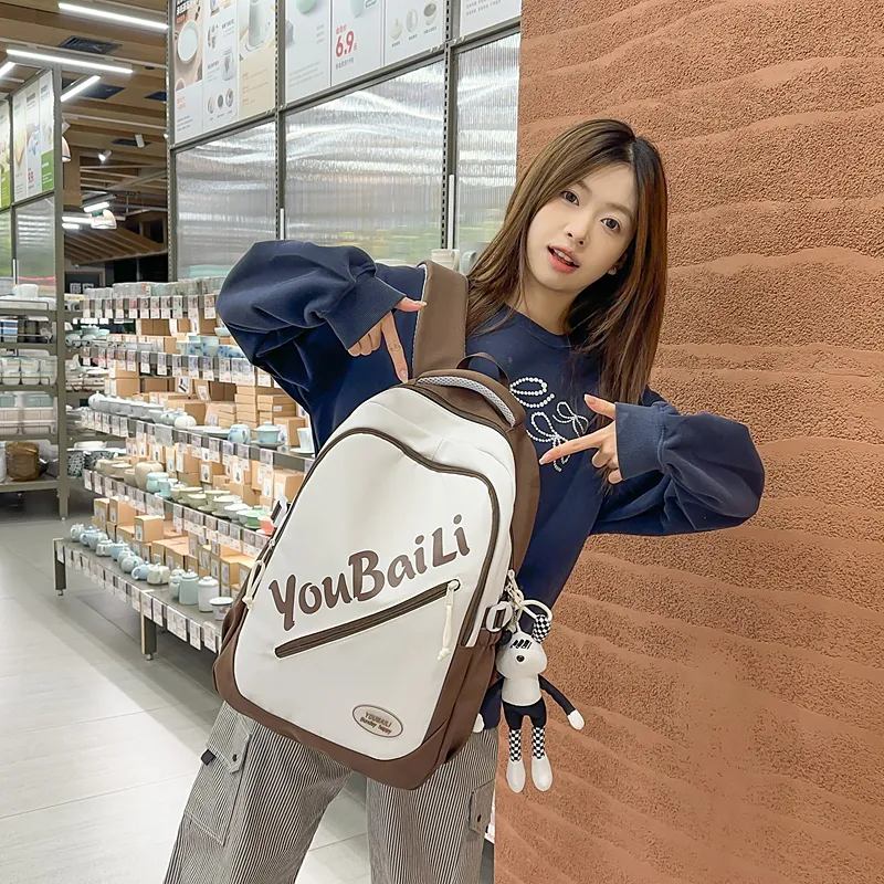 Yalu Nylon Backpacks Regular Unisex Multicolor-20