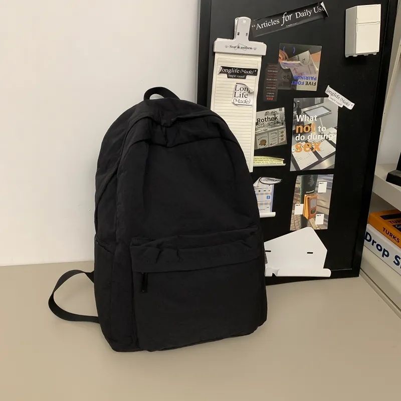 Yalu Nylon Backpack Unisex Multicolor-4