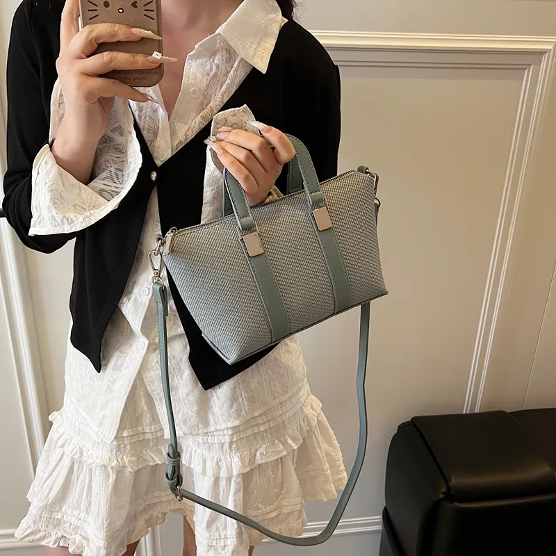 Yalu PU Handbag, Shoulder Bag, Crossbody Bag Regular Women's Black/White/Khaki/Blue-15