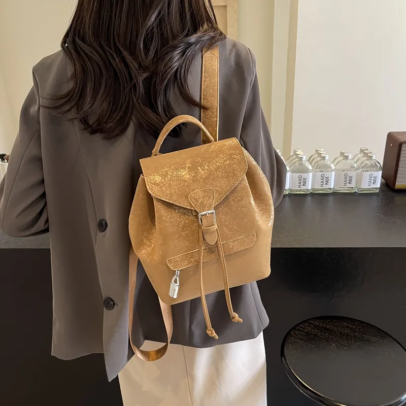 Yalu PU Backpack Regular Women's Multicolor-22