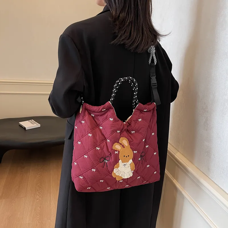 Yalu Cotton Fabric Crossbody Bag, Shoulder Bag Women's Multicolor-14