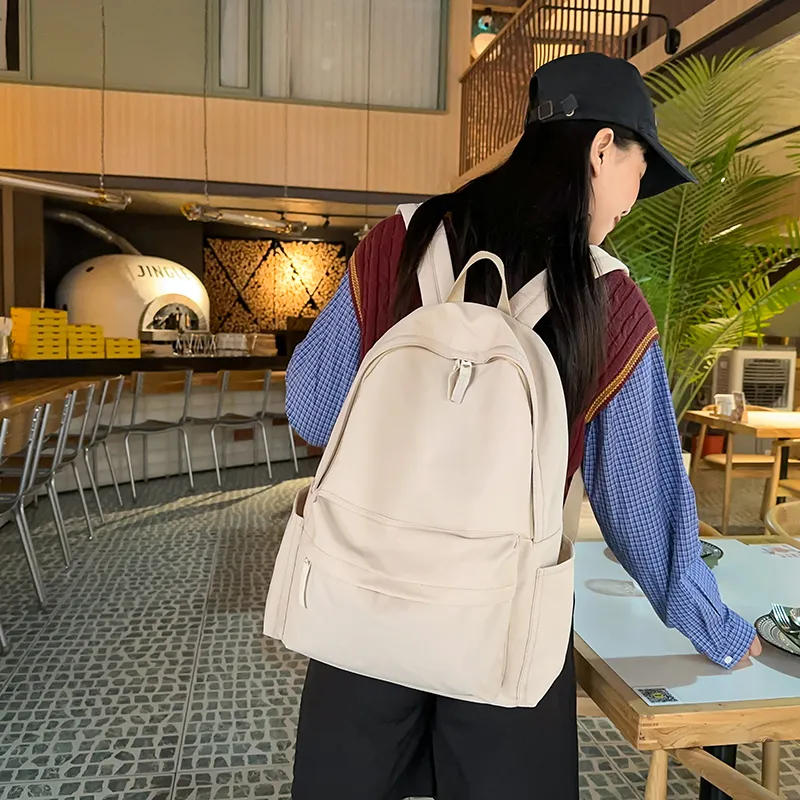Yalu Nylon Backpack Unisex Multicolor-5