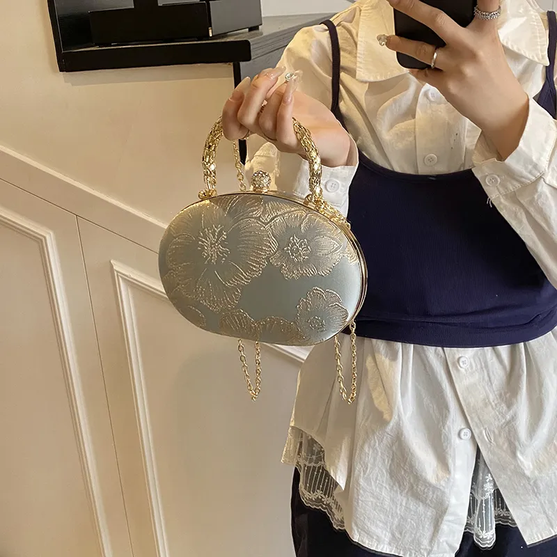 Yalu PU Handbag Regular Women's Blue/Green/White-10