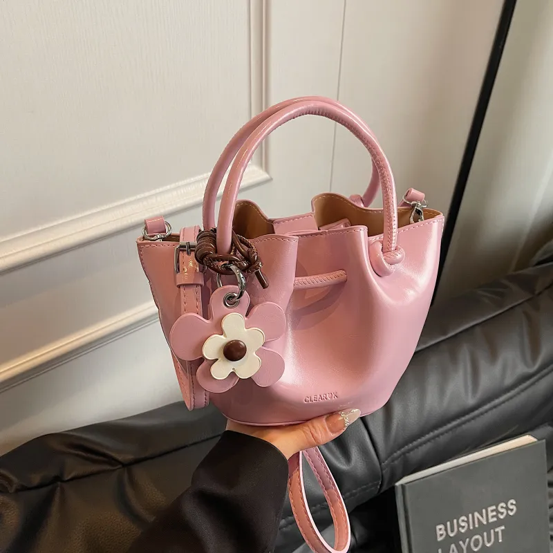 Yalu PU Soft Leather Material One Shoulder Handbag Women's Multicolor-9