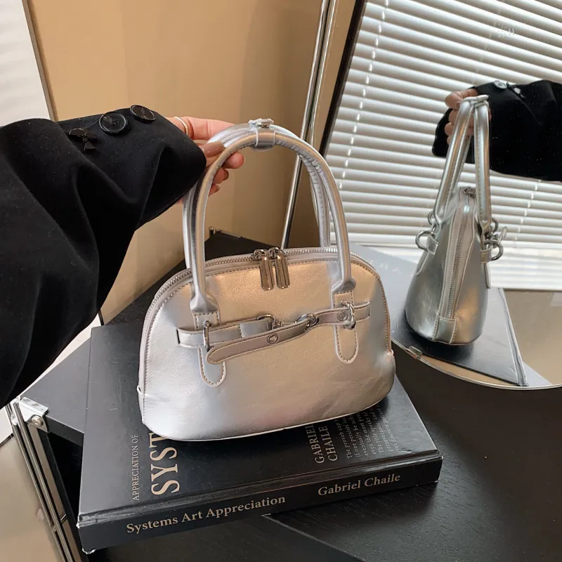Yalu PU Handbags Shoulder Bag Crossbody Bag Regular Women's White Black Red/Silver/Blue-19