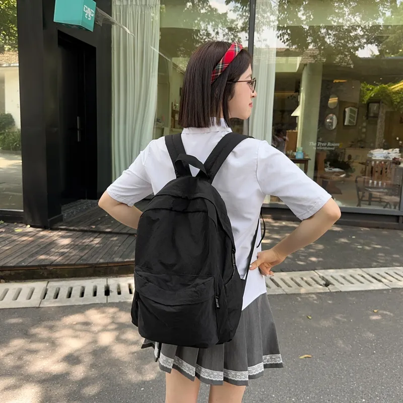 Yalu Nylon Backpack Unisex Multicolor-2