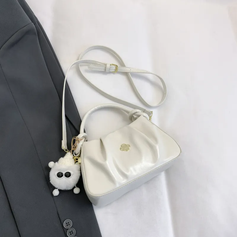 Yalu PU Handbag Regular Women's White/Brown/Black-6