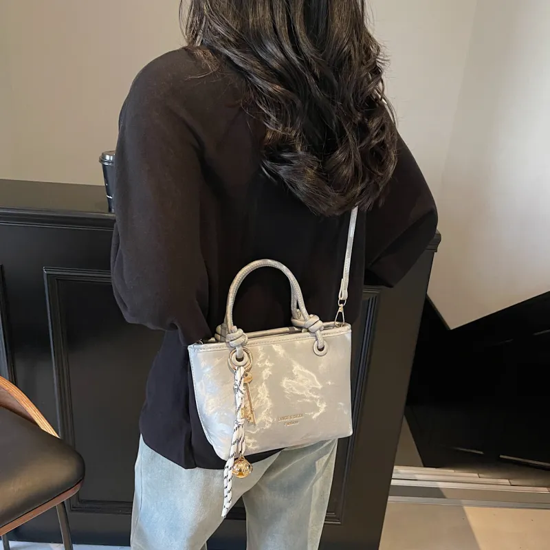Yalu PU Shoulder Bag, Crossbody Bag, Handbag Regular Women's Brown/Silver/Green/Black-13