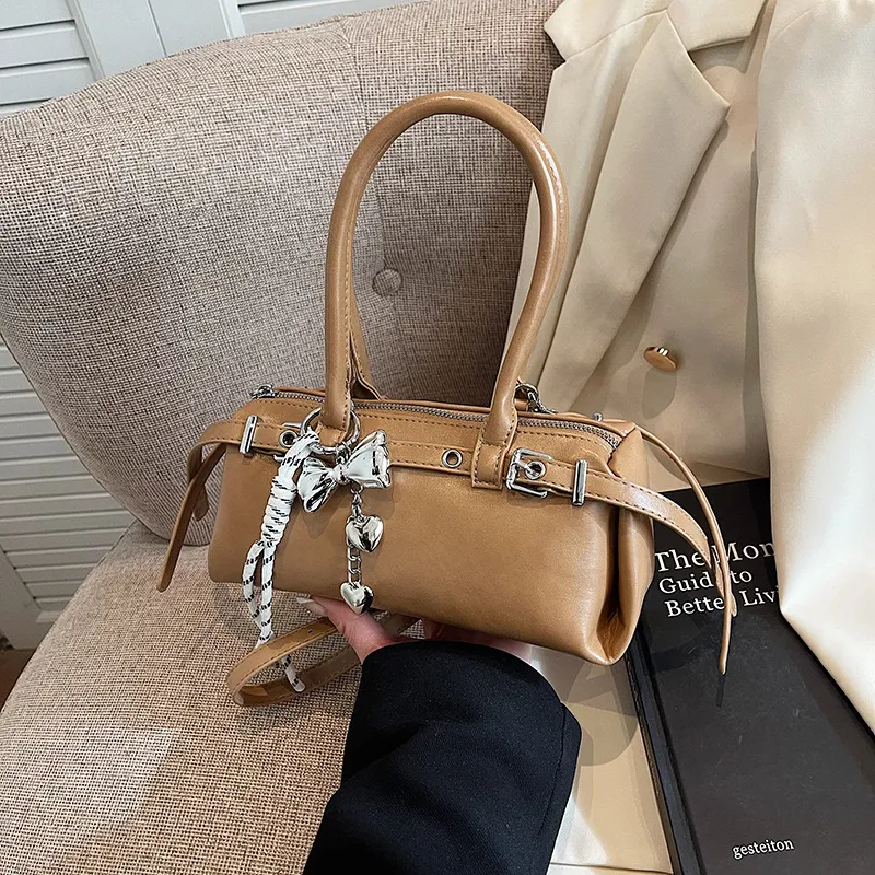 Yalu PU Baguette Bag Handbag Women's Multicolor-4