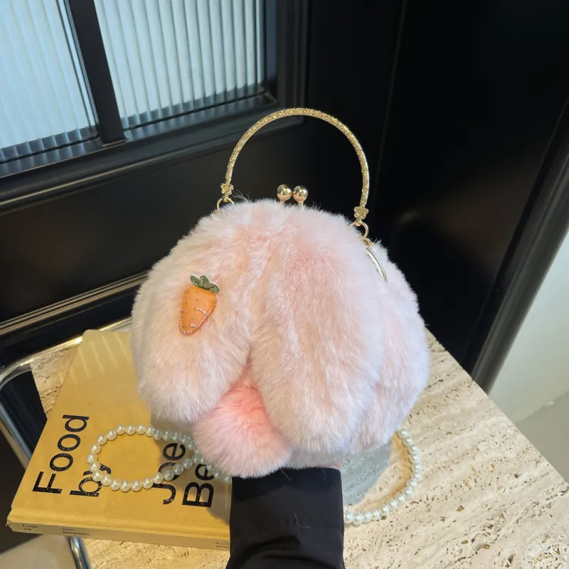 Yalu Fleece Handbag Women's Multicolor-12