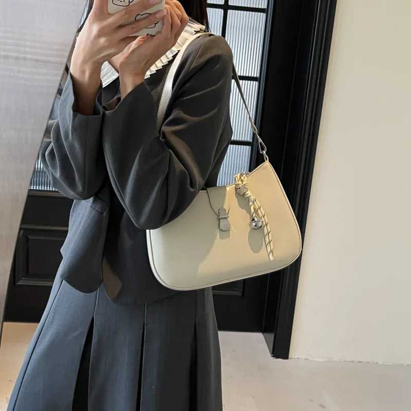 Yalu PU Crossbody Bag, Shoulder Bag Regular Women's Pink/White/Black/Beige Gray-27