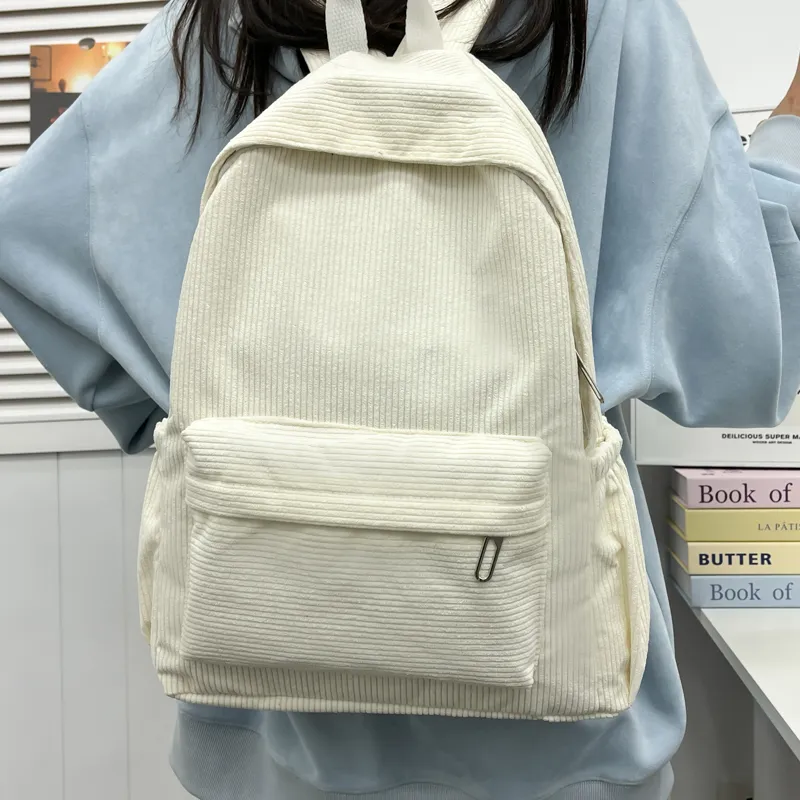 Yalu Corduroy Backpack Women's Multicolor-26