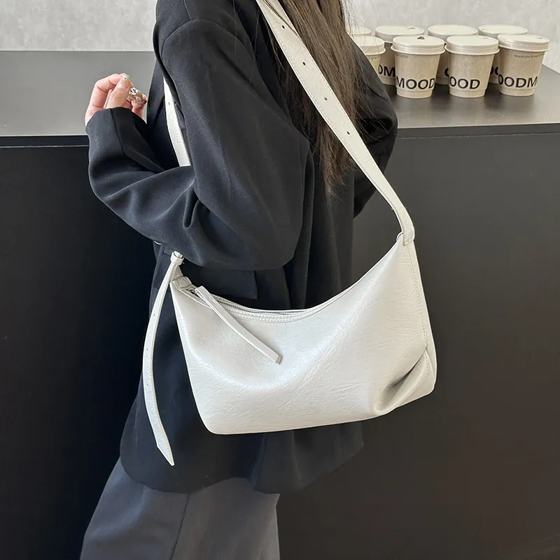 Yalu PU Shoulder Bag Women's Black/Brown/Gray/Red/White-18