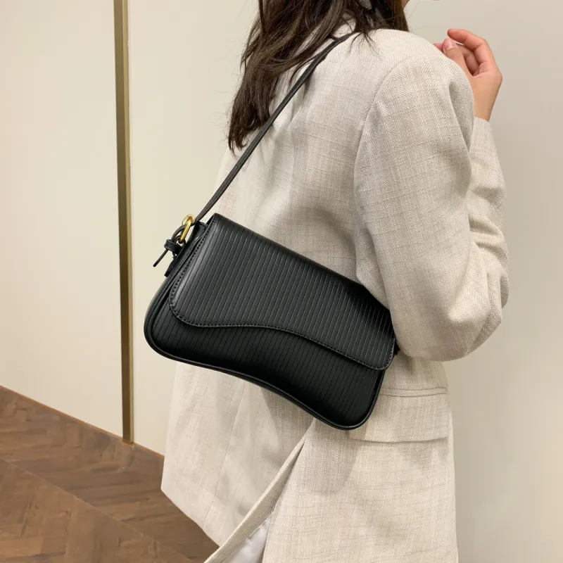 Yalu PU Portable Crossbody Bag, Shoulder Bag Women's White/Black/Coffee/Red-10