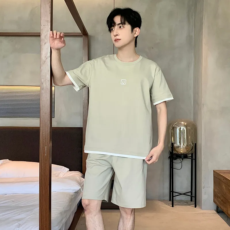 ABAOLI Pajama Set Men's Image Color-4