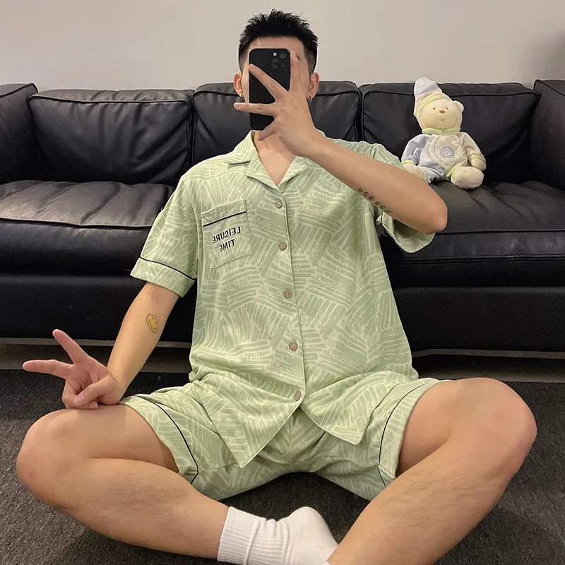 ABAOLI Pajama Set Men's Image Color-5