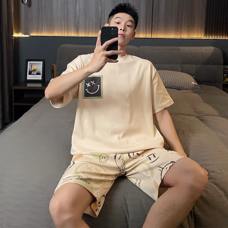 ABAOLI Pajama Set Men's Image Color-4