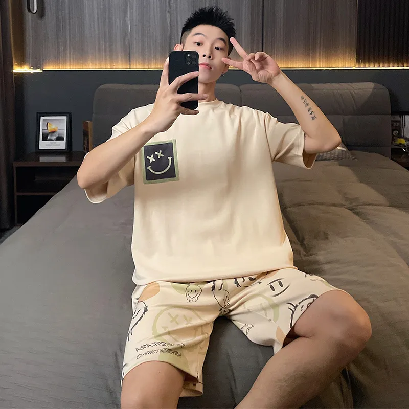 ABAOLI Pajama Set Men's Image Color-2