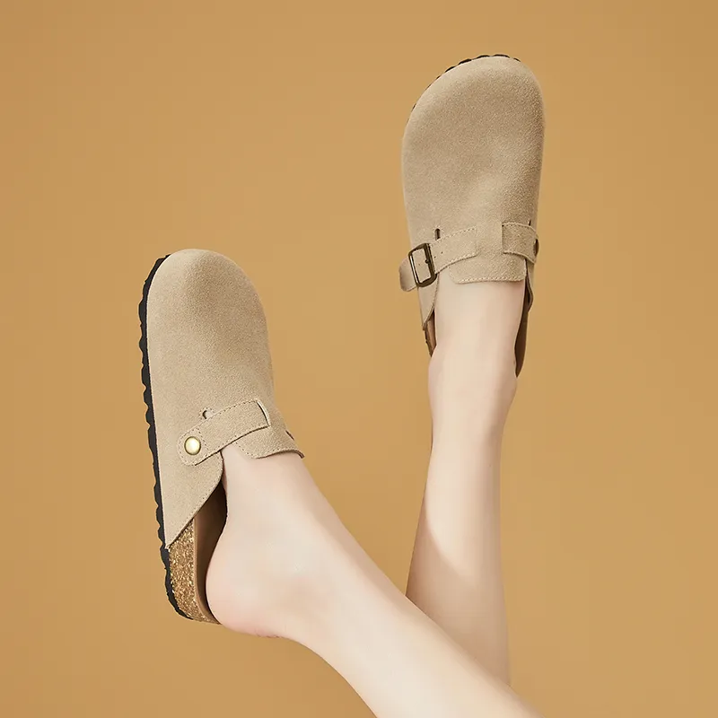 DAPHNE Wrap toe Slippers Women's-8